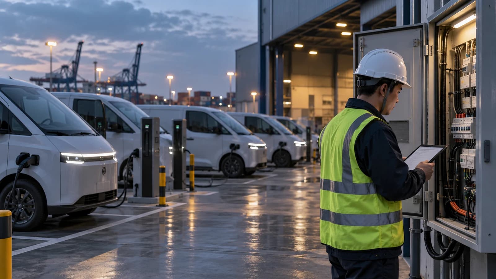 Chinese EV Fleet Charging: Start with a Site Survey