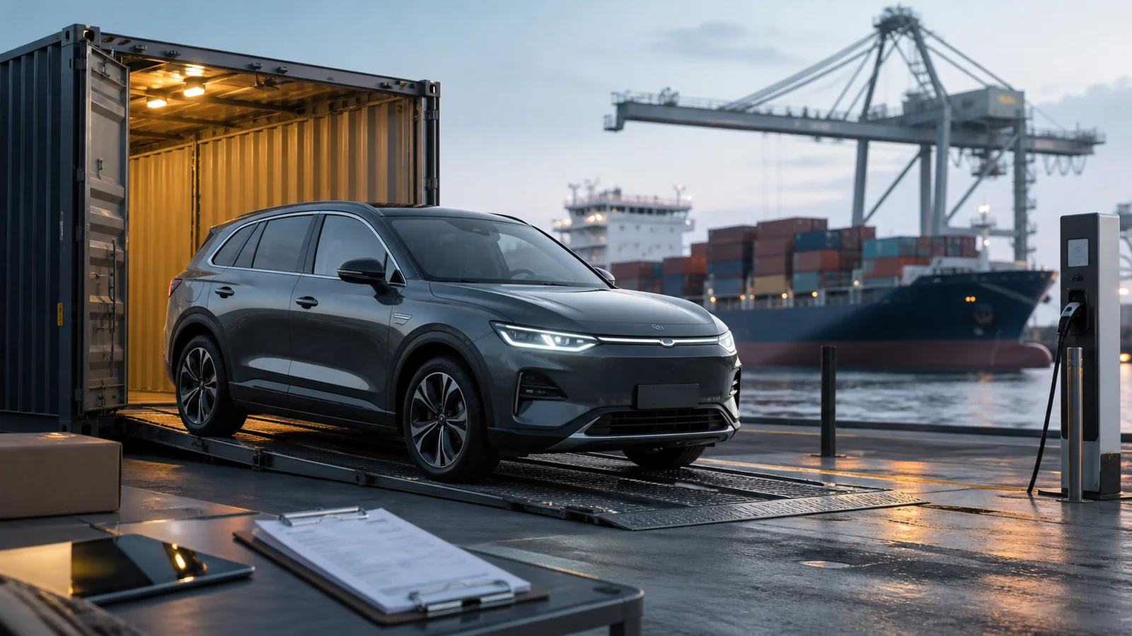 Incoterms for Chinese EV Imports: Buyer Risk Guide