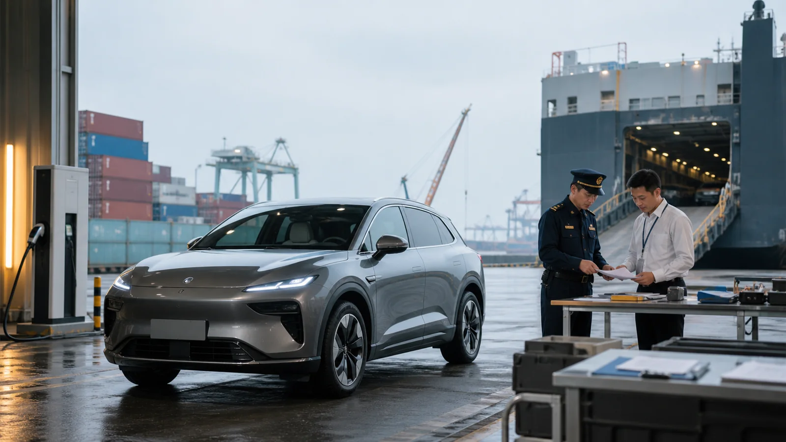 Chinese EV Port Arrival and Customs Release Checklist