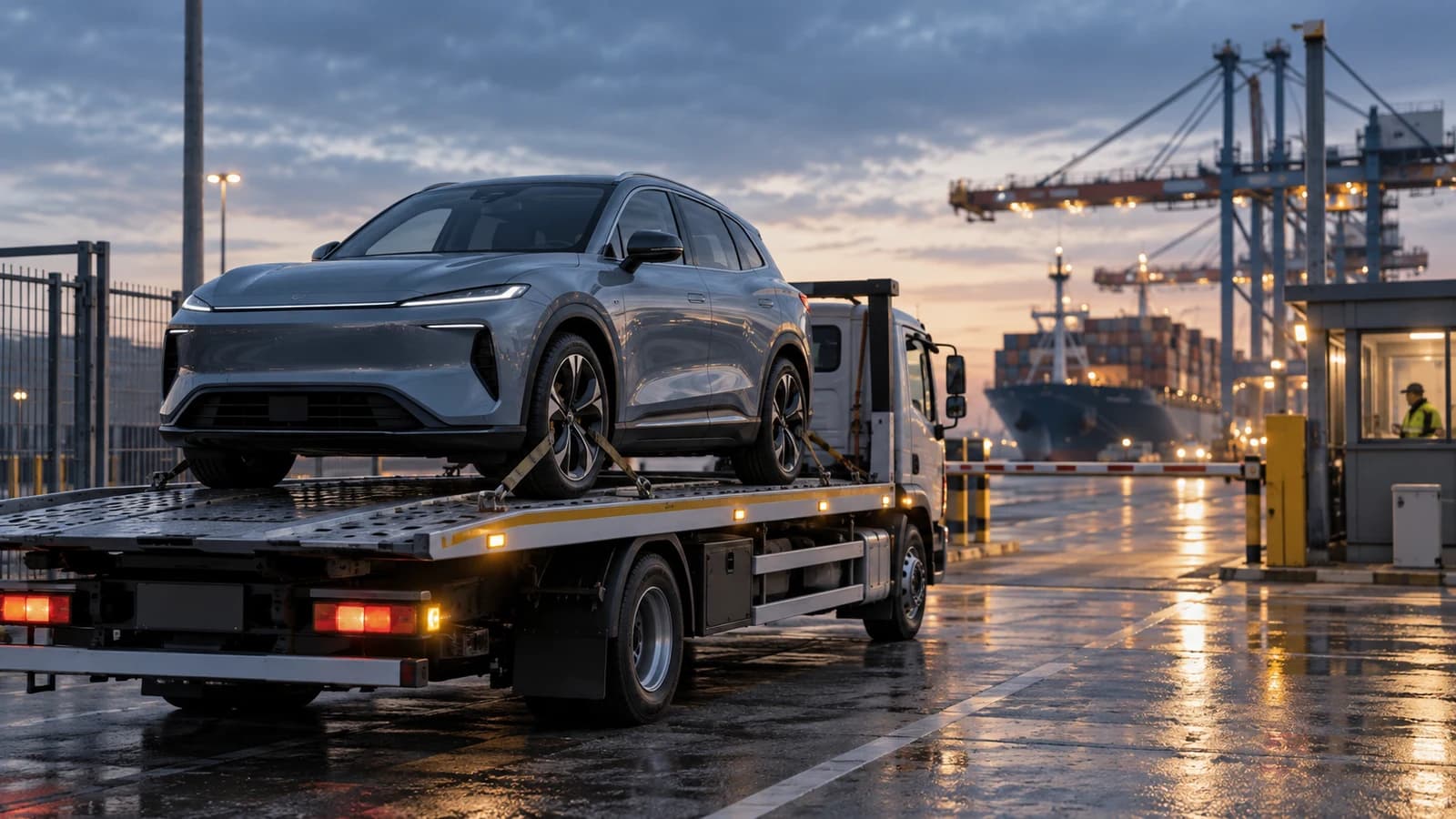 Move an Imported Chinese EV from Port to Workshop