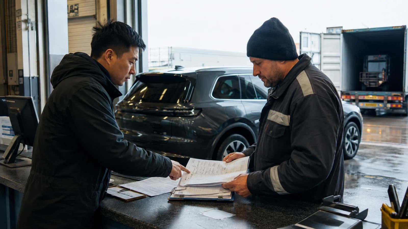 Used Chinese EV Title and Export Document Checklist