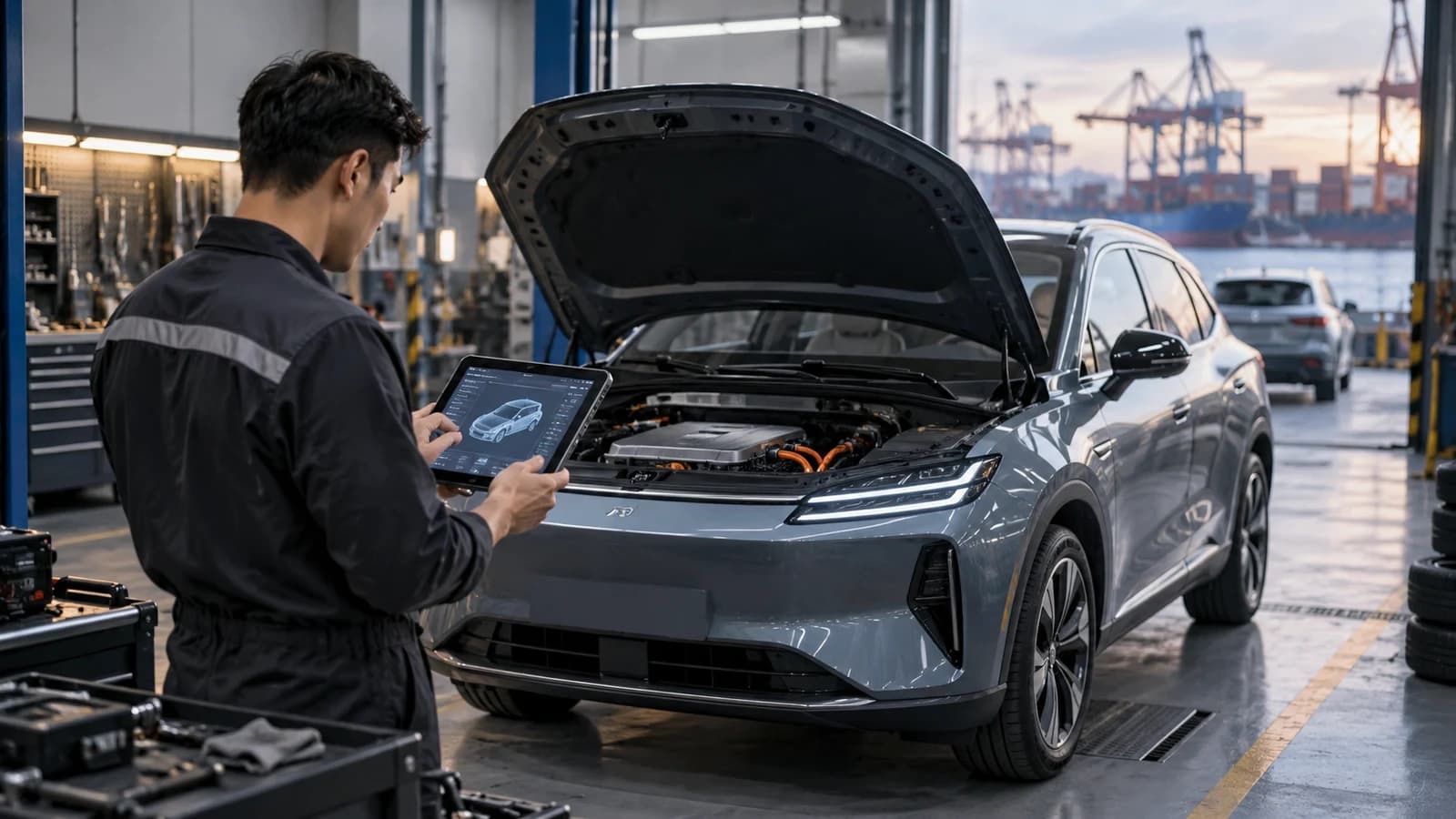 Chinese EV Workshop Diagnostics: Check Access First